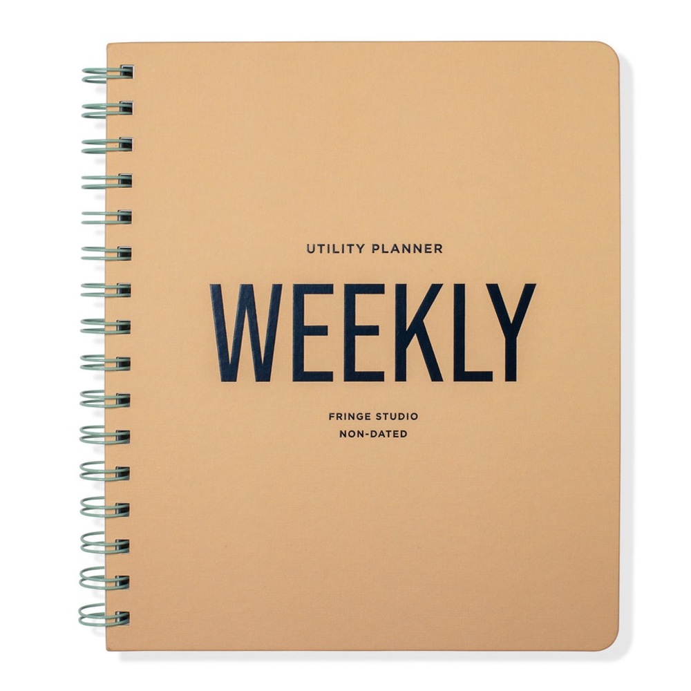 Fringe Studio Utility Weekly Non-Dated Planner